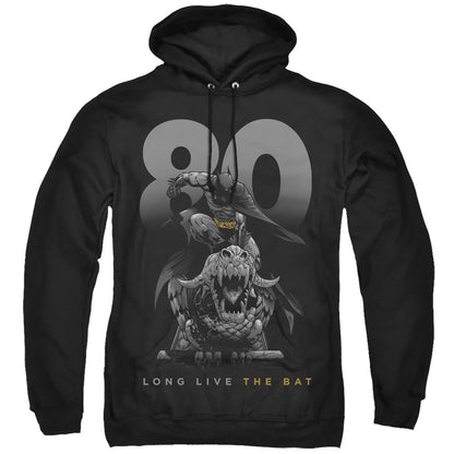 Batman Big 80 Mens Hoodie Black