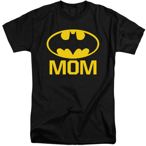 Batman Bat Mom Mens Tall T Shirt Black