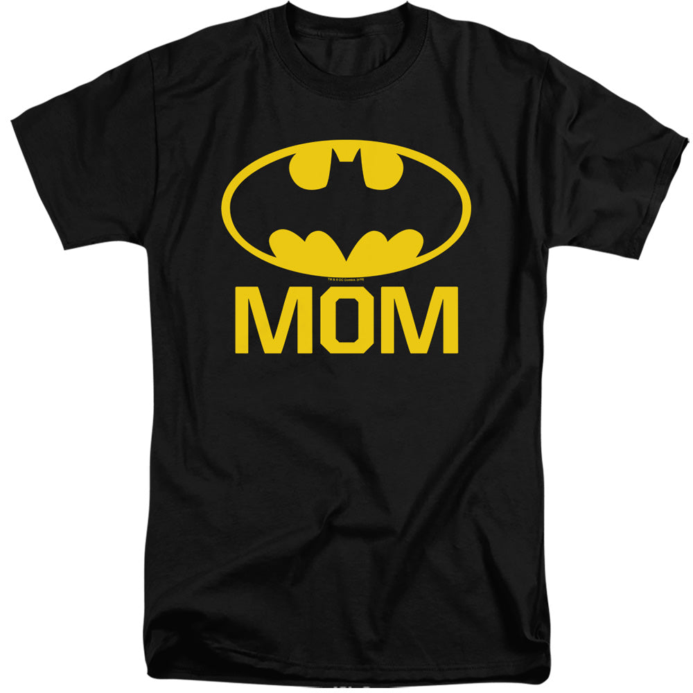 Batman Bat Mom Mens Tall T Shirt Black