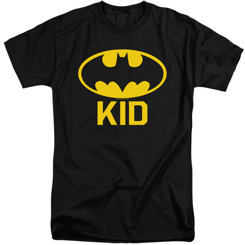 Batman Bat Kid Mens Tall T Shirt Black
