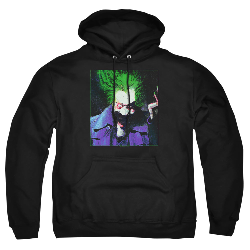 Batman Arkham Asylum Joker Mens Hoodie Black