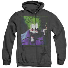 Load image into Gallery viewer, Batman Arkham Asylum Joker Heather Mens Hoodie Black

