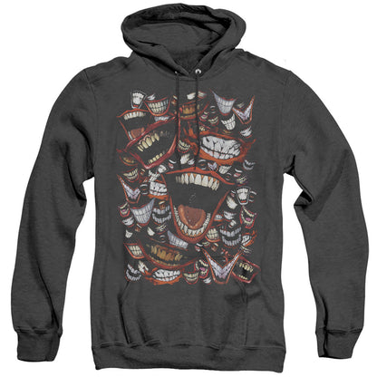 Batman Famous Wretch Heather Mens Hoodie Black