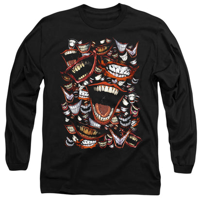 Batman Famous Wretch Mens Long Sleeve Shirt Black