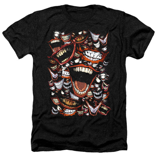 Batman Famous Wretch Heather Mens T Shirt Black