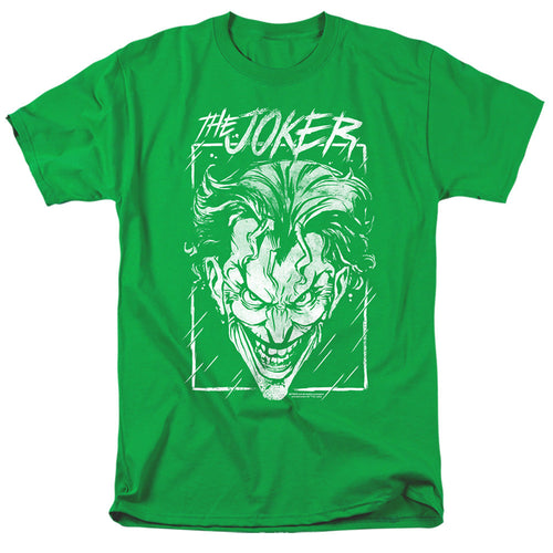 Batman Joker Storm On Green Mens T Shirt Kelly Green