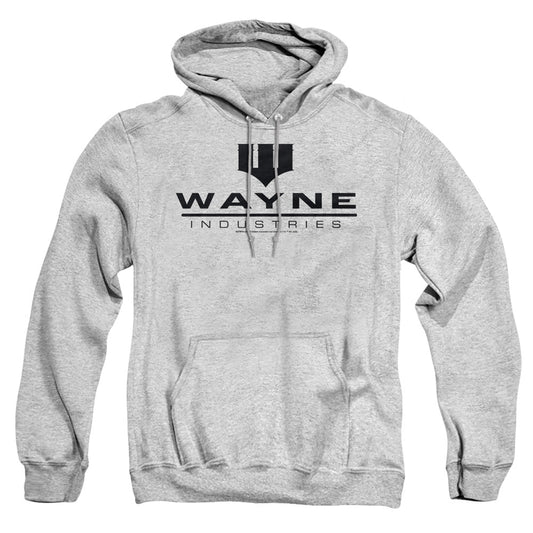 Batman Wayne Industries Mens Hoodie Athletic Heather