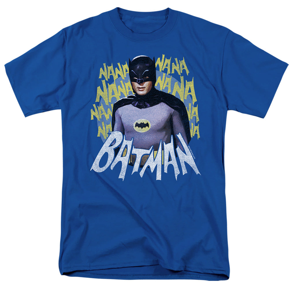 Batman Classic Tv Theme Song Mens T Shirt Royal