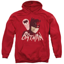 Load image into Gallery viewer, Batman Classic Tv Bat Signal Mens Hoodie Red
