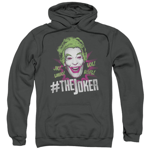 Batman Classic Tv #joker Mens Hoodie Charcoal
