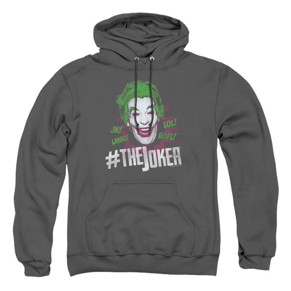 Batman Classic Tv #Joker Mens Hoodie Charcoal