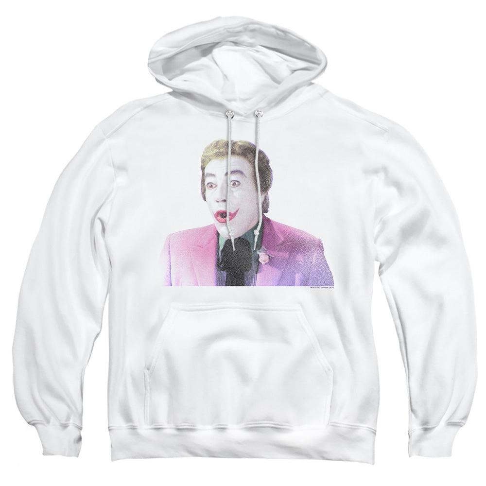 Batman Classic Tv Thrilled Mens Hoodie White