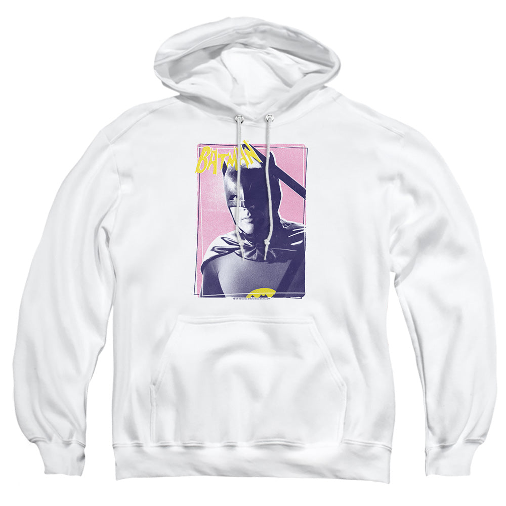Batman Classic Tv Wayne 80S Mens Hoodie White