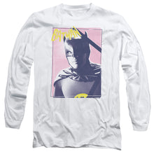 Load image into Gallery viewer, Batman Classic Tv Wayne 80s Mens Long Sleeve Shirt White
