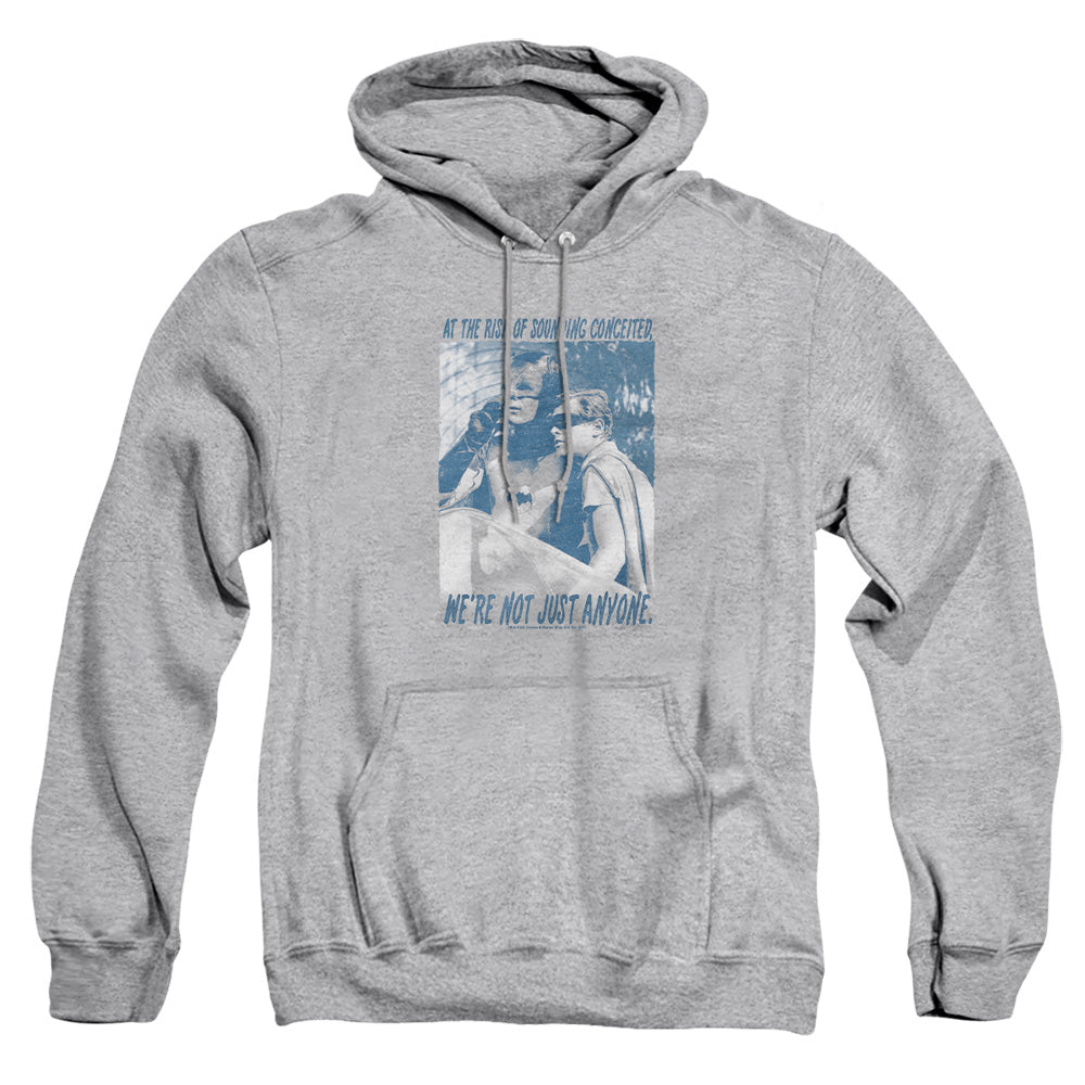 Batman Classic Tv Boogie Nights Mens Hoodie Athletic Heather