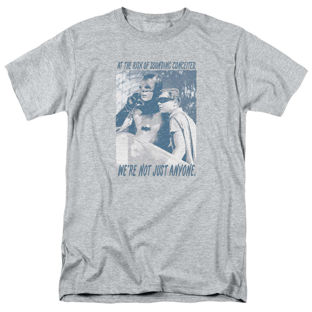 Batman Classic Tv Boogie Nights Mens T Shirt Athletic Heather