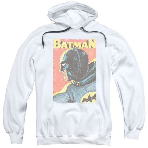 Batman Classic Tv Vintman Mens Hoodie White
