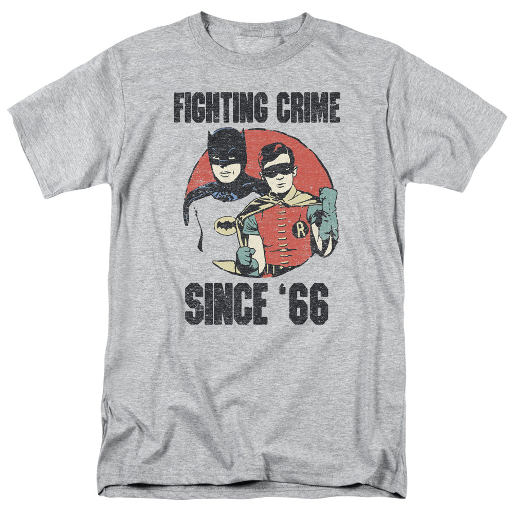 Batman Classic Tv Since 66 Mens T Shirt Athletic Heather