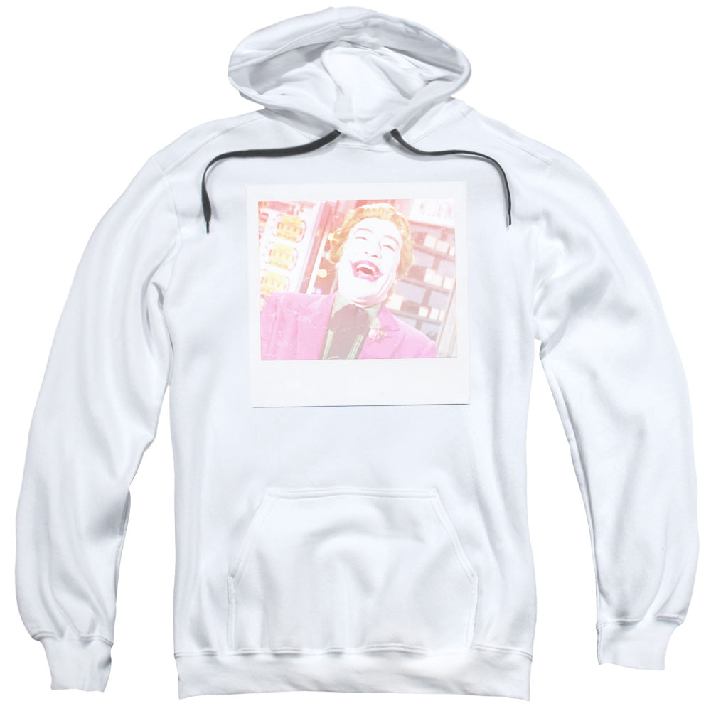 Batman Classic Tv Captured Mens Hoodie White