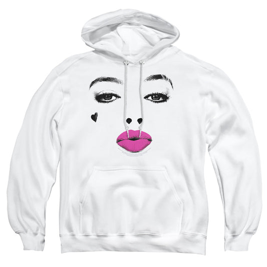 Birds Of Prey Kiss Mens Hoodie White