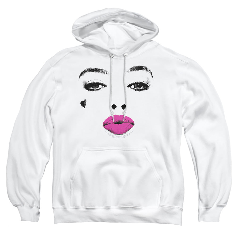 Birds Of Prey Kiss Mens Hoodie White