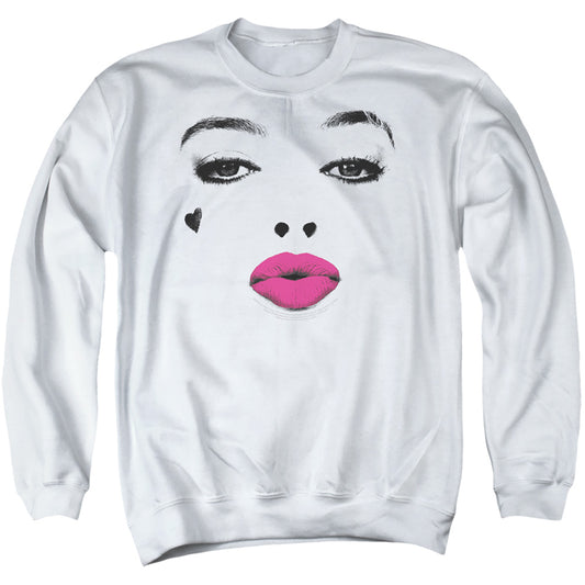 Birds Of Prey Kiss Mens Crewneck Sweatshirt White Officially Licensed