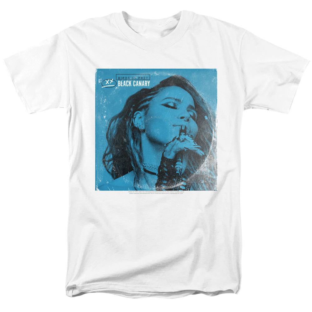 Birds Of Prey Blue Canary Mens T Shirt White