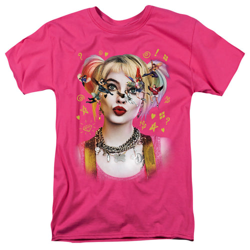 Birds Of Prey Seeing Birds Mens T Shirt Hot Pink