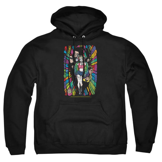 Birds Of Prey Color Corridor Mens Hoodie Black