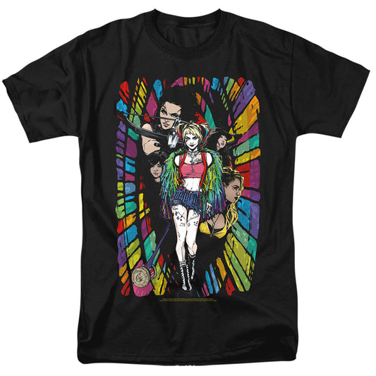Birds Of Prey Color Corridor Mens T Shirt Black