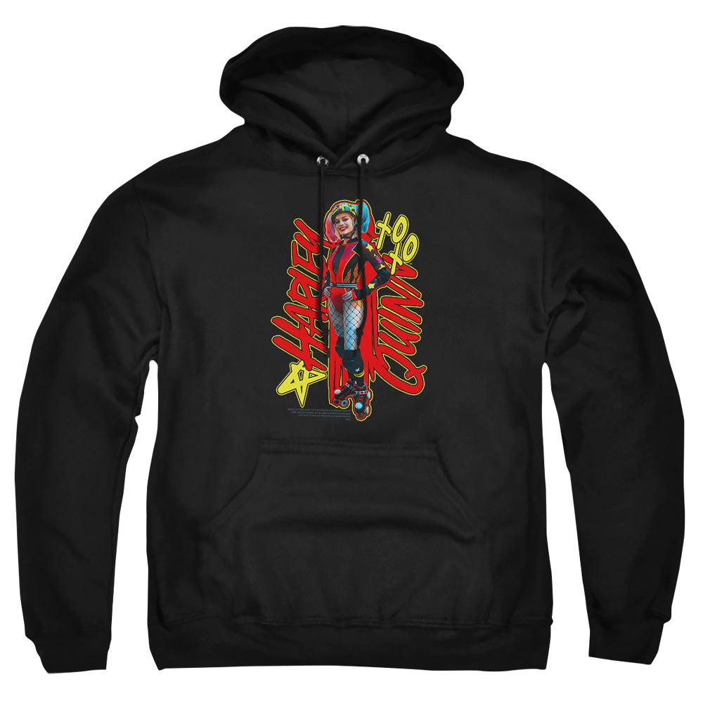 Birds Of Prey Harleymania Mens Hoodie Black