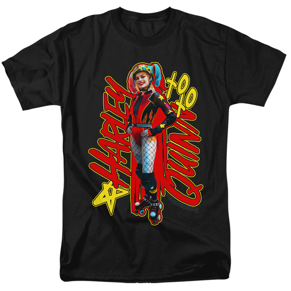 Birds Of Prey Harleymania Mens T Shirt Black