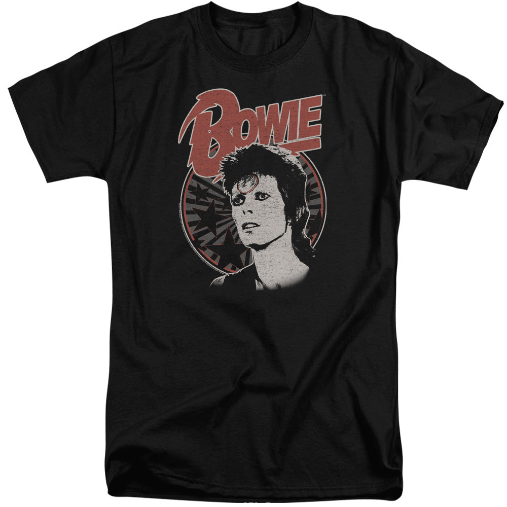 David Bowie Space Oddity Mens Tall T Shirt Black
