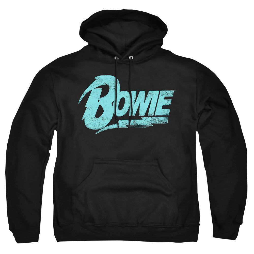 David Bowie Logo Mens Hoodie Black