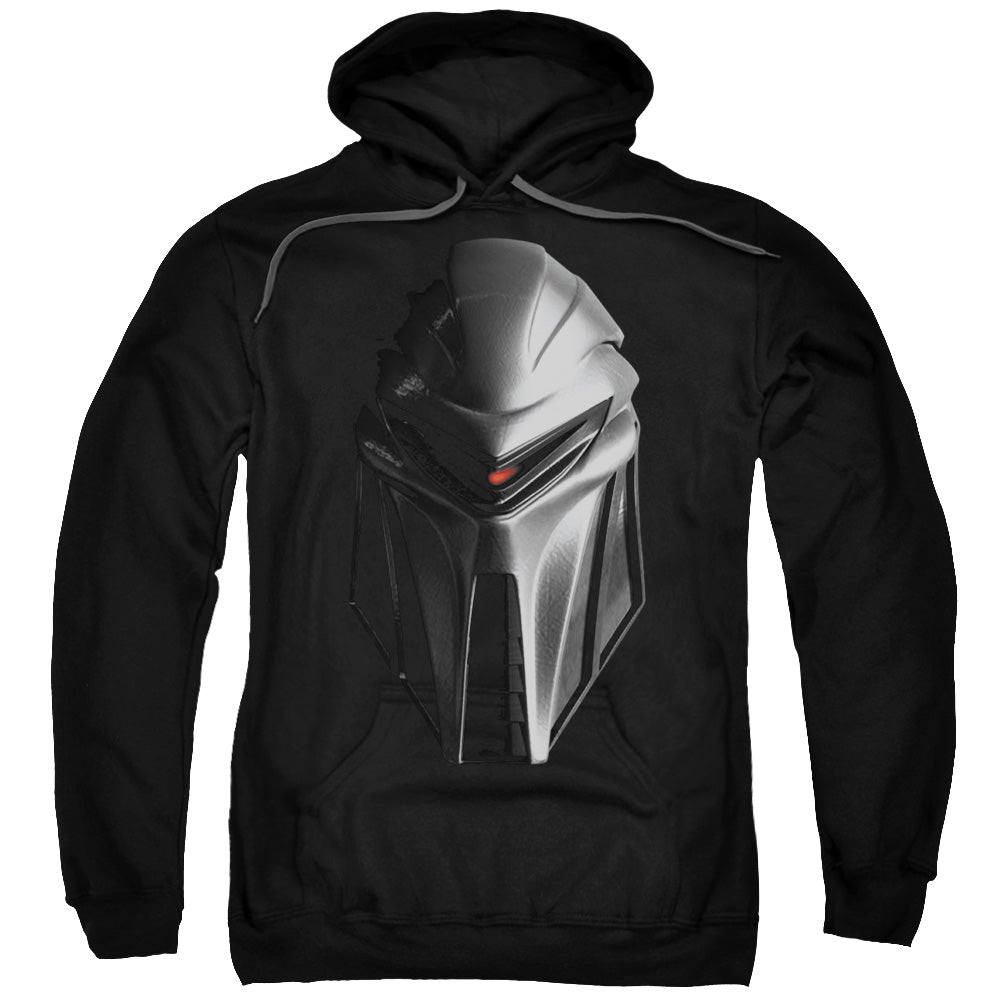 Battlestar Galactica Cylon Head Mens Hoodie Black