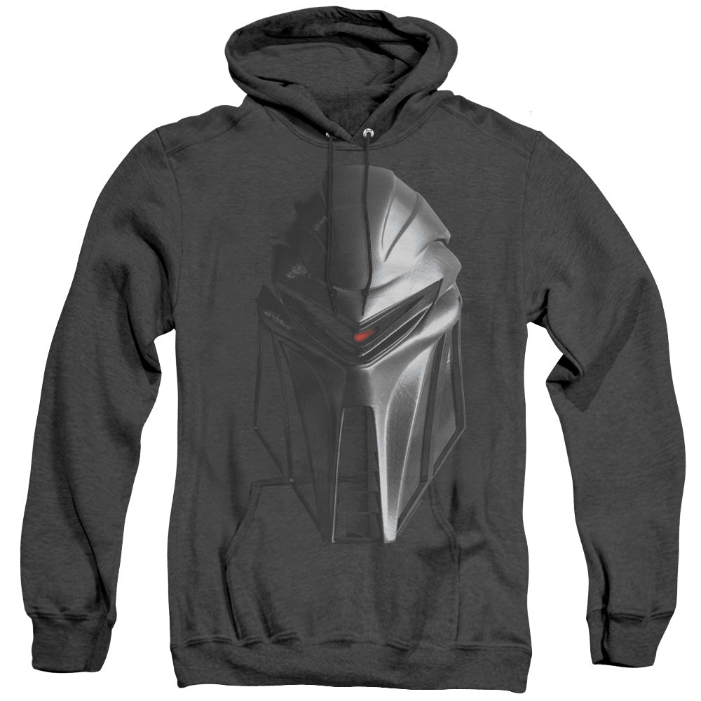 Bsg Cylon Head Heather Mens Hoodie Black
