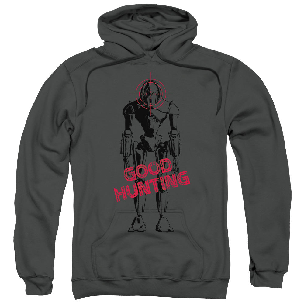 Battlestar Galactica Good Hunting Mens Hoodie Charcoal