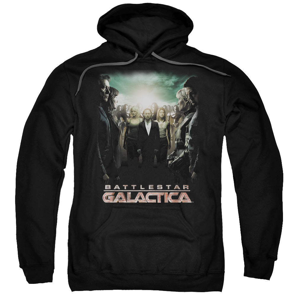Battlestar Galactica Crossroads Mens Hoodie Black