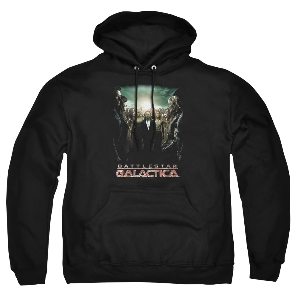 Bsg Crossroads Mens Hoodie Black