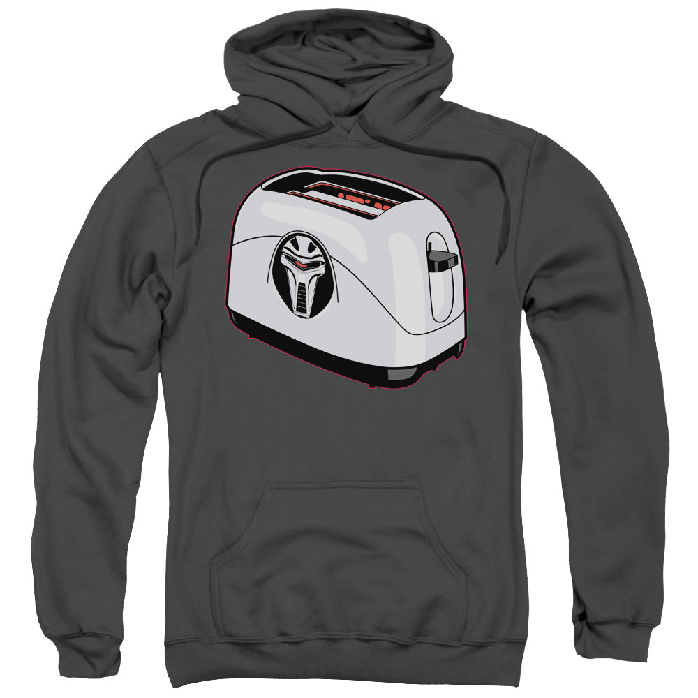 Battlestar Galactica Toaster Mens Hoodie Charcoal