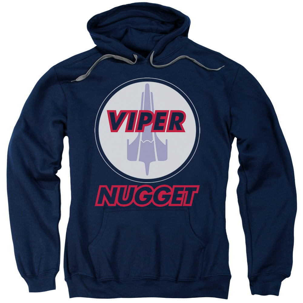 Battlestar Galactica Nugget Mens Hoodie Navy Blue