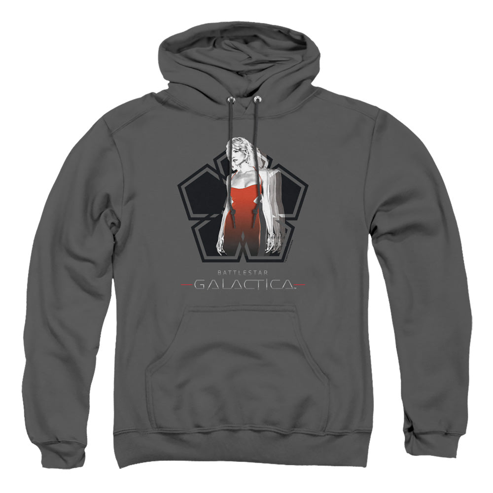 Bsg Cylon Tech Mens Hoodie Charcoal