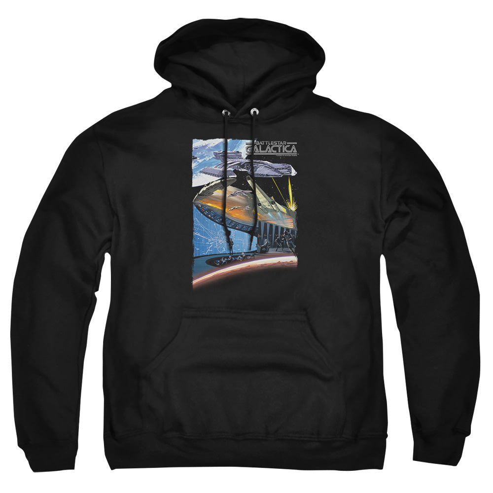 Bsg Concept Art Mens Hoodie Black