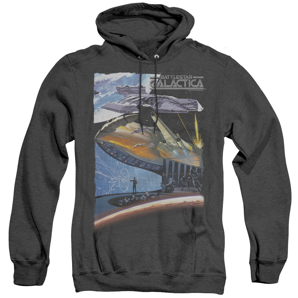 Bsg Concept Art Heather Mens Hoodie Black