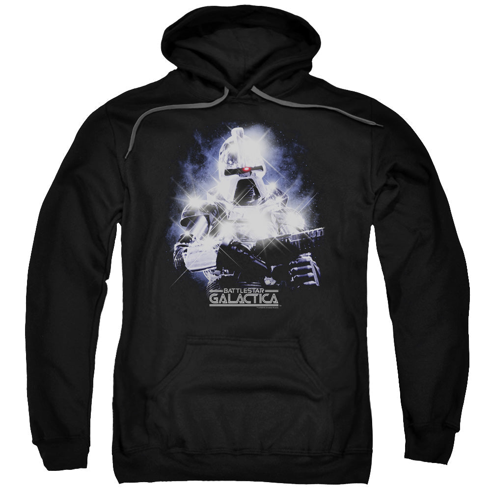 Battlestar Galactica 35th Anniversary Cylon Mens Hoodie Black