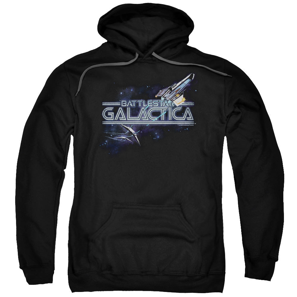 Battlestar Galactica Cylon Persuit Mens Hoodie Black