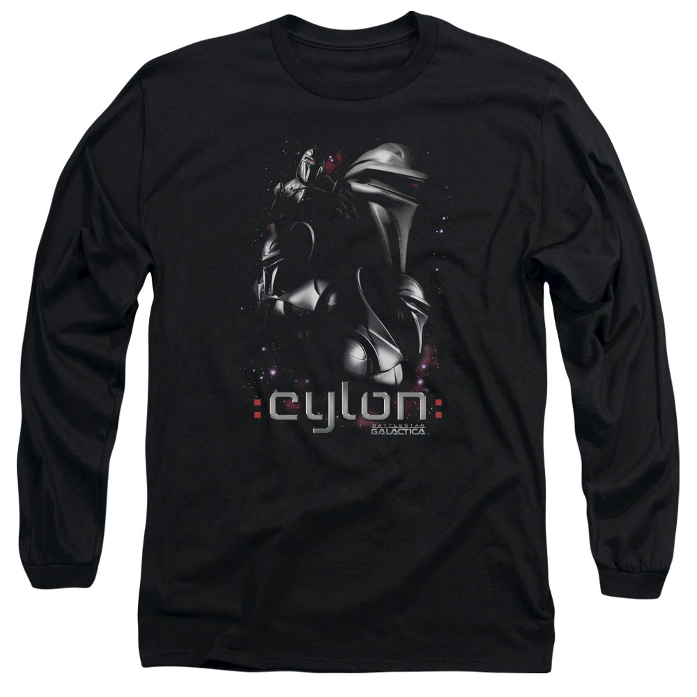 Battlestar Galactica Centurions Mens Long Sleeve Shirt Black