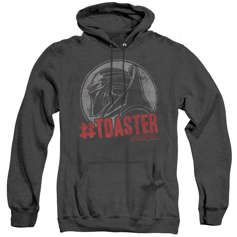 Bsg #Toaster Heather Mens Hoodie Black
