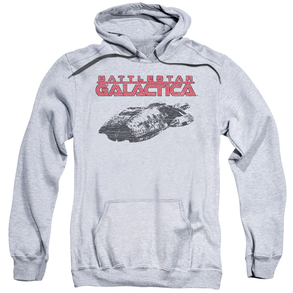 Battlestar Galactica Ship Logo Mens Hoodie Athletic Heather