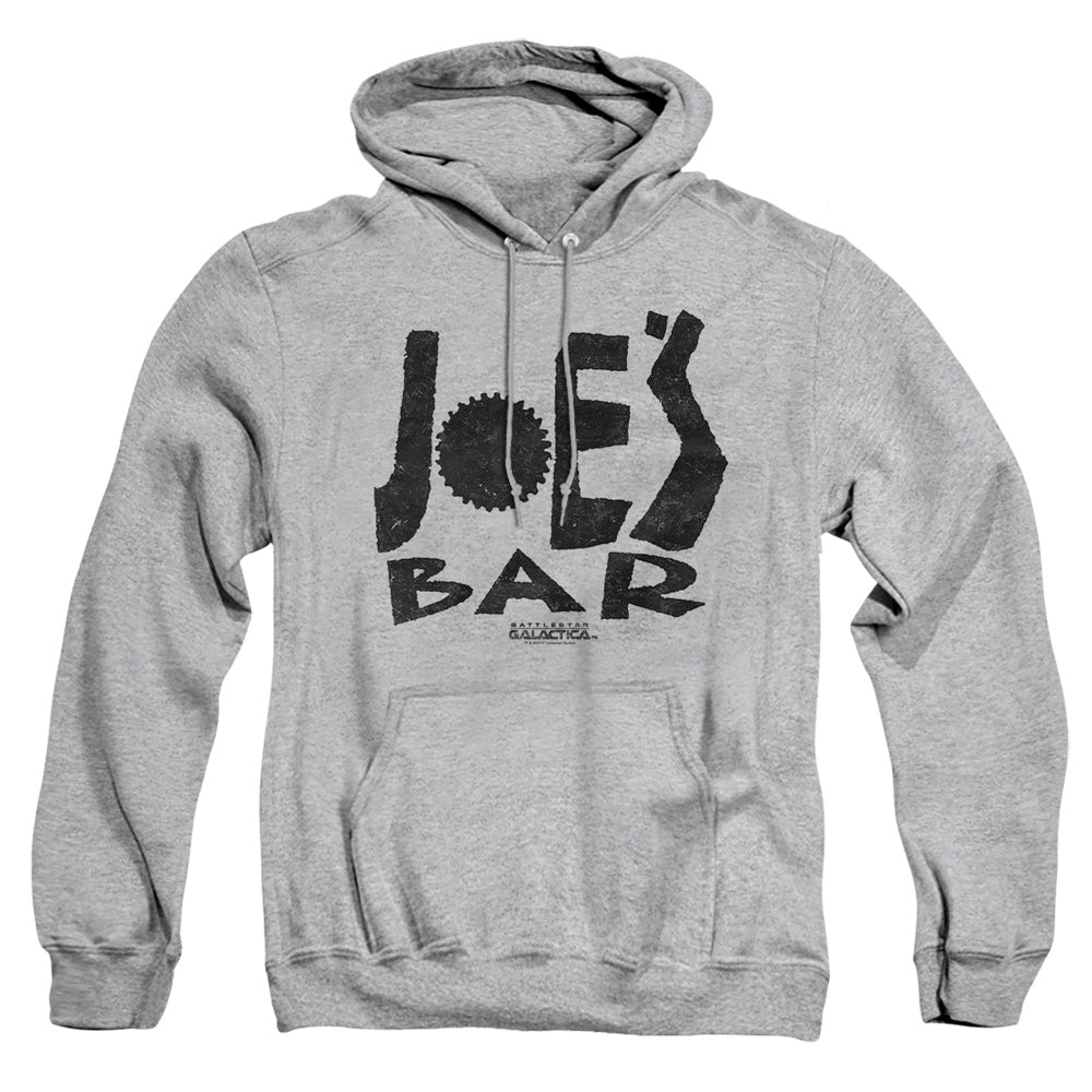 Bsg Joes Bar Logo Mens Hoodie Athletic Heather